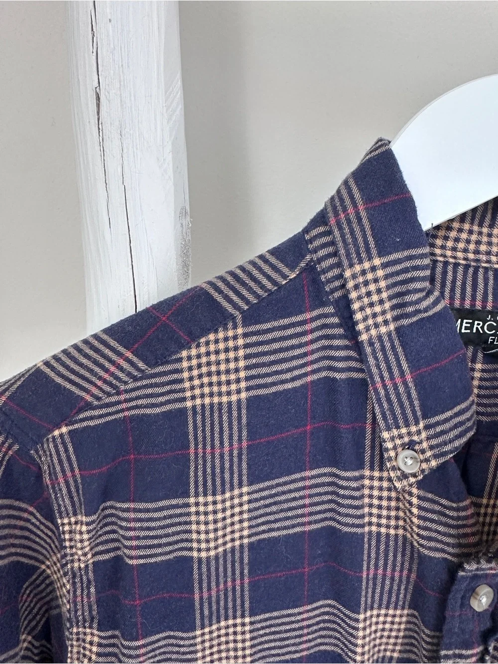 J. Crew lightweight plaid